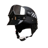 ABS Fancy Cheap Off-road Helmet Motorcycle Motorbike Poilt Helmet With Anti-uv Windproof Glasses